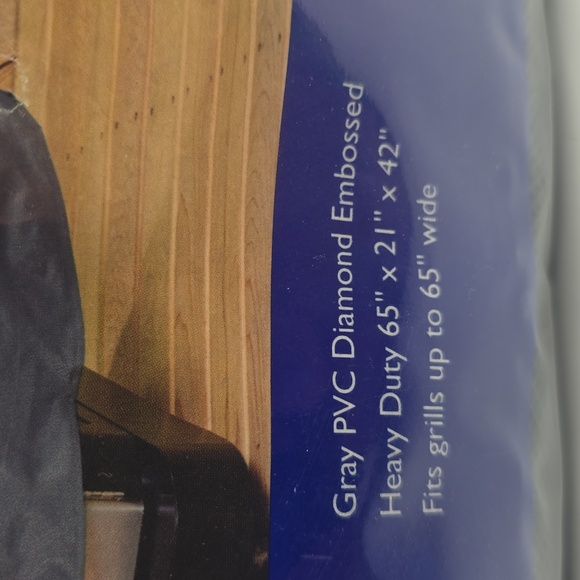 Gas Grill Cover 65" Heavy duty by HD Designs gray color - Picture 2 of 4